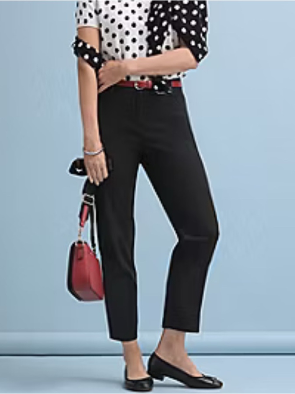 Liz Claiborne Black Ankle Pants